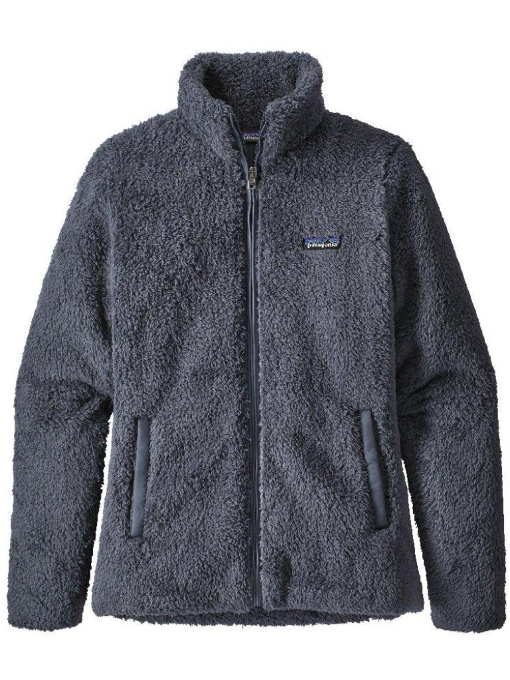 Patagonia Los Gatos Fleece Jacket Zip Up Smolder Blue Small